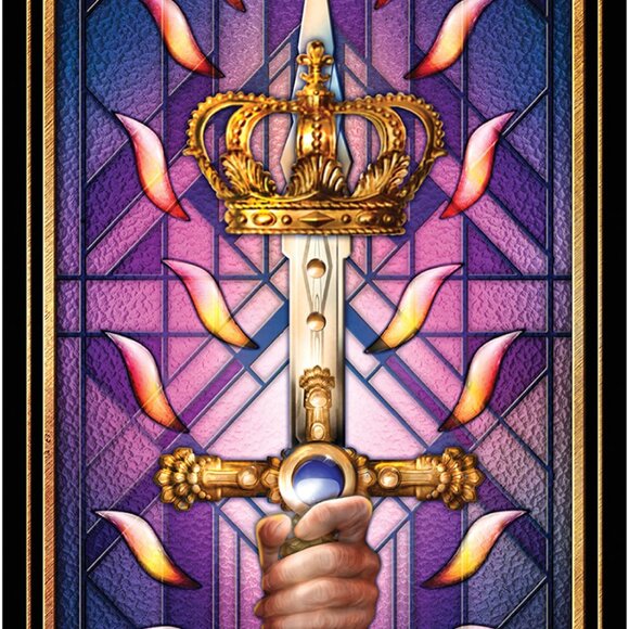 Tarot Decoratif Deck and Book Set, Smith-Waite Tarot, Tarot de Marseille - Picture 8 of 14